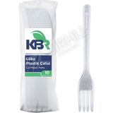 5 Adet Kbr Plastik Çatal 10'Lu