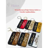 5 Adet Kişiselleştirilebilir Otel Anahtarlığı, Butik Otel, Bungalov Otel, Pansiyon, Yurt