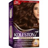 5 Adet Koleston Wella Supreme Saç Boyası 3/4 Koyu Kestane 1 Adet