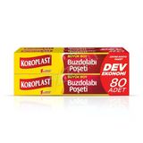 5 Adet Koroplast Buzdolabı Poşeti Büyük Dev Ekonomi 80 Li