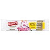 5 Adet Koroplast Çöp Torbası Büzgülü Orta Boy Lotus Çiçeği 15'li