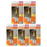 (5 Adet) Ledvance 11W Sarı Işık (2700K) E27 Duylu (Kalın Duy) Filament Led Ampul