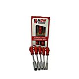 5 Adet Lokma Anahtar Tornavida 6/7/8/10/13/Mm Metal Altıgen Mirah009k-Avh-944