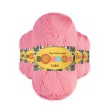 5 Adet Lüks Patik İpi Yünü Koyu Pembe 98298 - Bonbon Mudanis