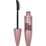 5 Adet Maybelline Lash Sensational Yelpaze Etkili Siyah Maskara 1 Adet
