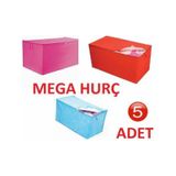 5 Adet Mega Yorgan Hurcu 100X50X50 Çok Renkli