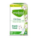 5 Adet Molped Günlük Ped Pure & Soft 50'li