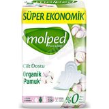 5 Adet Molped Pure&soft Süper Ekonomik Uzun Hijyenik Ped 18'li