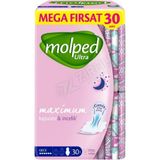 5 Adet Molped Ultra Hijyenik Ped Anatomik Gece Mega Fırsat 30'lu