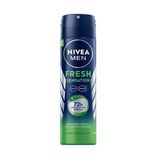5 Adet Nivea Men Fresh Sensation Erkek Deodorant Sprey 150 Ml