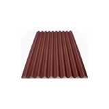 5 Adet Onduline Kırmızı 97X200 cm Oluklu Levha 3 mm Profesyonel Kullanım için Su Yalıtımı Sağlar (1 Adet=1.6 M2 Kapatır.)