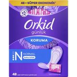 5 Adet Orkid Günlük Ped Günlük Koruma Dev Ekonomi Paketi 48'li