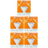 (5 Adet) Osaka 5W (40W) Sarı Işık (3000K) Gu5.3 Duylu (İğne Bacak) Led Çanak Ampul