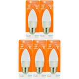 (5 Adet) Osaka 9W (70W) Beyaz Işık E27 Duylu (Kalın Duy) Led Ampul