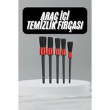 5 Adet Oto Detaylı Temizleyici Araç Içi Temizlik Fırça Seti Koltuk Döşeme Ka - TK002M-6VL36