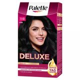 5 Adet Palette Deluxe Saç Boyası Siyah No: 1-0 50 ml