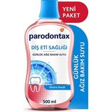 5 Adet Parodontax Ekstra Ferah Ağız Bakım Suyu 500 ml
