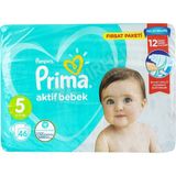 5 Adet Prima Aktif Bebek Junior (5 No) 46'lı Fırsat Paketi