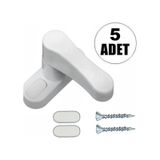 5 Adet Pvc Pencere Kapı Pimapen Kilidi Çekmeli Emniyet Kilidi Set