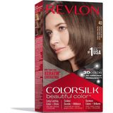 5 Adet Revlon Colorsilk Beautiful Color Saç Boyası 40 Orta Küllü Kahve
