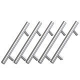5 Adet Rosemary İnox Metal Kulp 96 Mm ( 9.6 Cm) Mobilya Mutfak Çekmece Dolap Kapak Kulpu Kulbu
