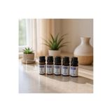 5 Adet - Saf Esansiyel Yağ - Oda Ve Ortam Kokusu - Leylak Aromatik Uçucu Yağ 5x10ml Renkli