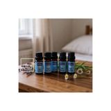 5 Adet - Saf Esansiyel Yağ - Oda Ve Ortam Kokusu - Okyanus Aromatik Uçucu Yağ 5x10ml Renkli