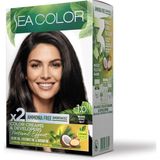 5 Adet Sea Color Amonyaksız Saç Boyası 1.0 Siyah