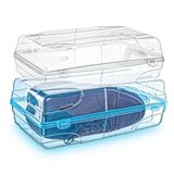 5 Adet Şeffaf Erkek Ayakkabı Kutusu Ayakkabı Koruyucu 36x21x14cm Bay Ayakkabı Koruma Saklama Kutusu Nefes Alan Kap Tüm Ayakkabılarınızı ilk Gün Yeniliğinde Muhafaza etmenin en Pratik Sağlıklı Yoludur