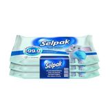5 Adet Selpak Islak Cep Mendili Antibakteriyel 3'lü
