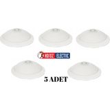 5 Adet Sensör Armatür Lamba 2x E27 Duy