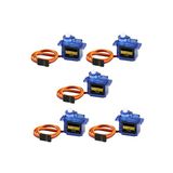 5 Adet Sg90 Servo Motor 180 Derece