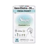 5 Adet Sleepy Bio Natural Mega Paket Extra Gece Hijyenik Ped 26'Lı