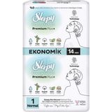 5 Adet Sleepy Bio Natural Super Eco Gece Extra Hijyenik Ped 14'lü