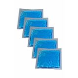 5 Adet Soğuk -Sıcak Jel Kompres Termojel - cold ice pack termojel 13x13 ebatında