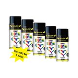 5 Adet Sprey Boya Sarı, 400 Ml