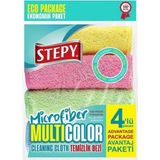 5 Adet Stepy Temizlik Bezi Multi Color 4'lü