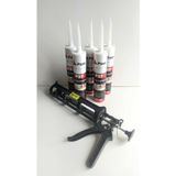5 Adet Strafor Stropiyer Kartonpiyer Duvar Çıtası Duvar Paneli Süpürgelik Yapıştırıcı/Sıvı Çivi 5X480gr. + Silikon Tabancası