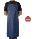 5 Adet Su Geçirmez Ve Leke Tutmaz İş Önlüğü 70X120 Cm Lacivert Renk