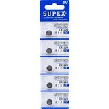 5 Adet Supexx CR1220 Lithium 3V Para Pil Tıbbı Cihazlar Küçük Elektronik Cihazlar Için Lityum Pil