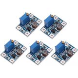 5 Adet Sx1308 Ayarlanabilir 28V 2A Dc Dc Gerilim Voltaj Yükseltici Güç Kaynağı Modülü Step Up Boost Converter