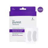 5 Adet The Purest Solutions Microneedle Teknolojili Aydınlatıcı Ve İnce Çizgi Karşıtı Göz Altı Patch Bakım Bandı 4 Adet