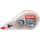 5 Adet Tipp-Ex Mini Pocket Mouse Daksil Şerit Düzeltici 5 Mm X 6 M