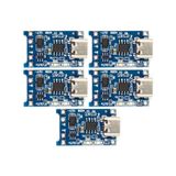 5 Adet Tp4056 Bms Korumalı Şarj Aleti 3,7v Type-c