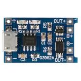 5 Adet Tp4056 Korumalı Lityum Lipo Pil Şarj Devresi Micro Usb Batarya