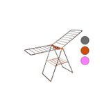 5 Adet - VİPAS PERA ( MİX RENK ) (KANATLI) ÇAMAŞIR KURUTMALIK (KATLANIR) (15KG & 16.5MT KAPASİTE) (MANDAL SEPETLİ)