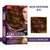 5 Adet Wella Koleston Supreme Saç Boyası 5/4 Açık Kestane