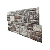 5 Adet X Karma Taş Desenli 3D Strafor Köpük Duvar Kaplama Paneli (446785877)