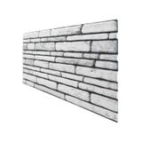 5 Adet X Kesme Taş Desenli 3D Strafor Köpük Duvar Kaplama Paneli (446785901)