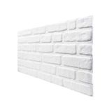 5 Adet X Tuğla Desenli 3D Strafor Köpük Duvar Kaplama Paneli (446785546)